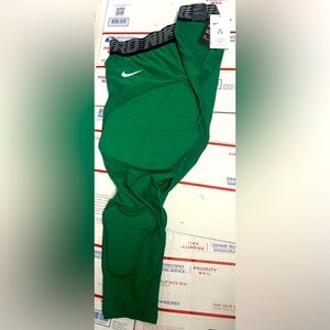 Nike Pro Hyperstrong Compression Padded NBA Tights Green
